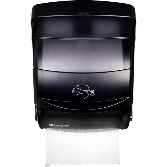 San Jamar Integra Lever Paper Towel Dispenser Black SAN‎ T850TBK New in Box - Picture 1 of 6